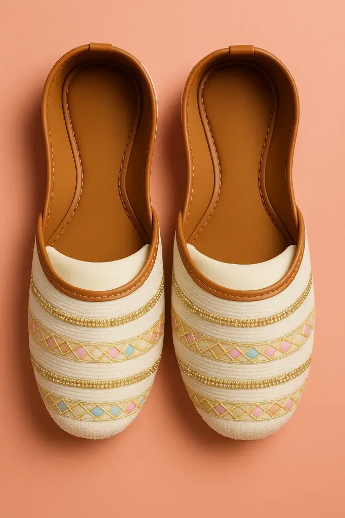 handcrafted ethnic jutti  shoes traditional footwear