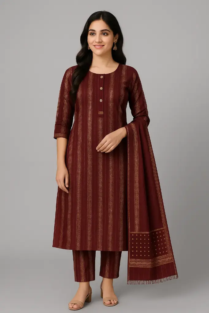 kurti With Dupatta Set For Women
